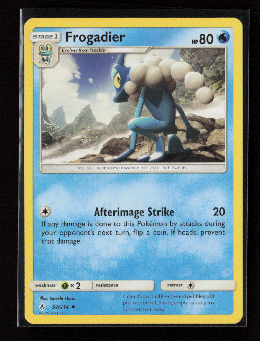 Frogadier Uncommon SM - Unbroken Bonds 52/214 LP