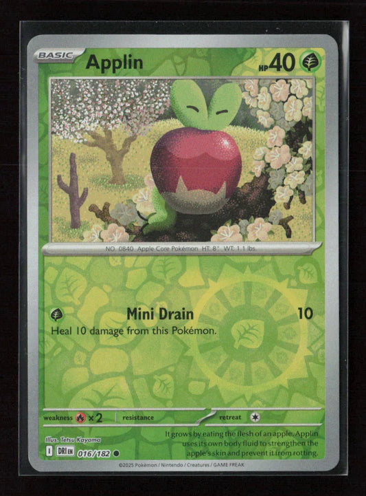 Applin Common SV10: Destined Rivals 016/182 NM