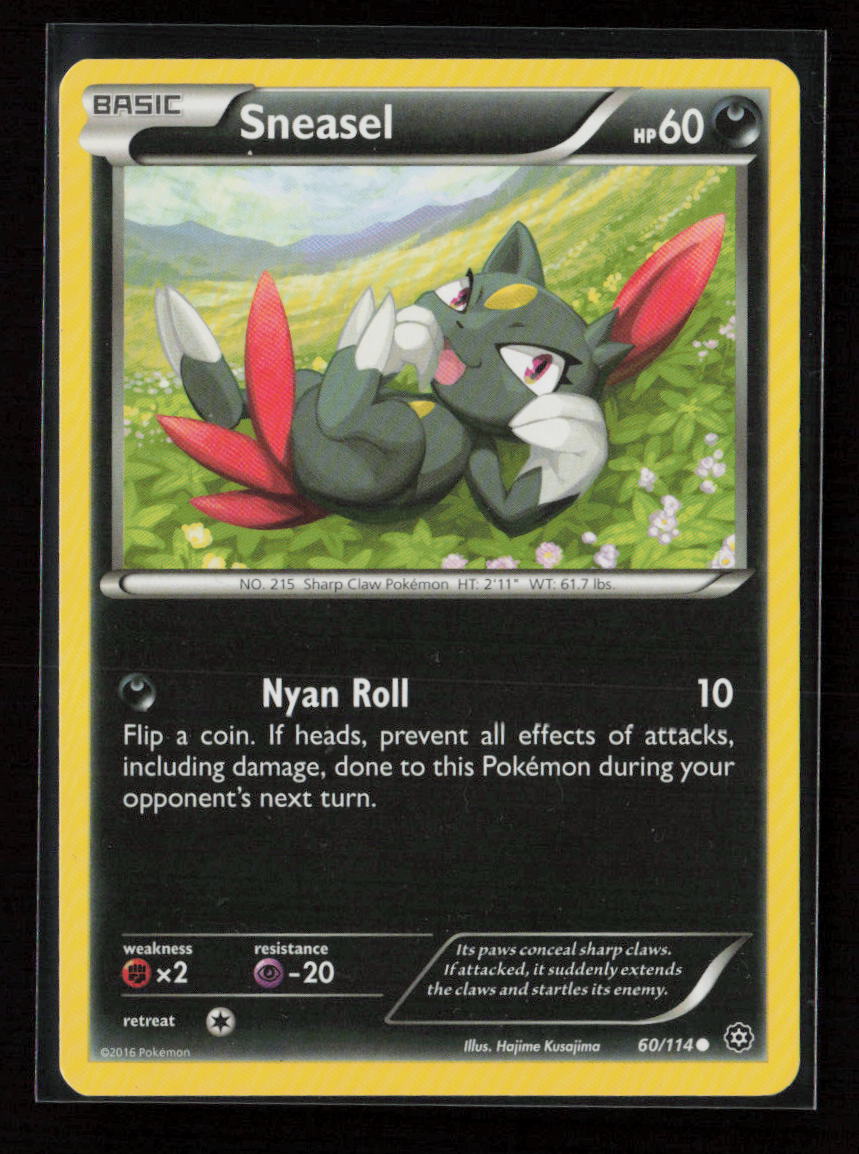 Sneasel Common XY - Steam Siege 60/114 LP