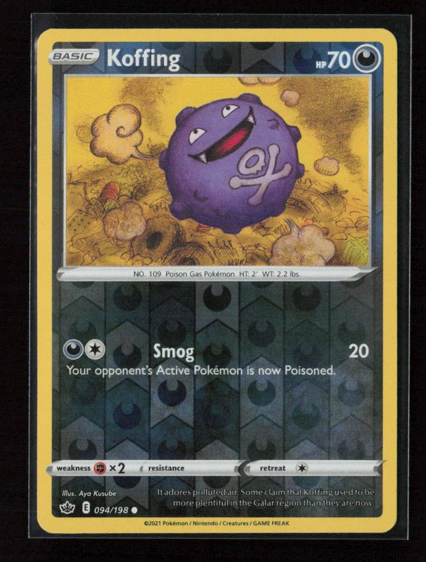 Koffing Common SWSH06: Chilling Reign 094/198 LP - Kang's Collectibles