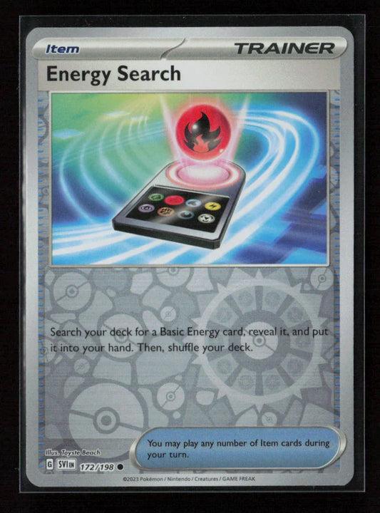 Energy Search Common SV01: Scarlet & Violet Base Set 172/198 NM - Kang's Collectibles