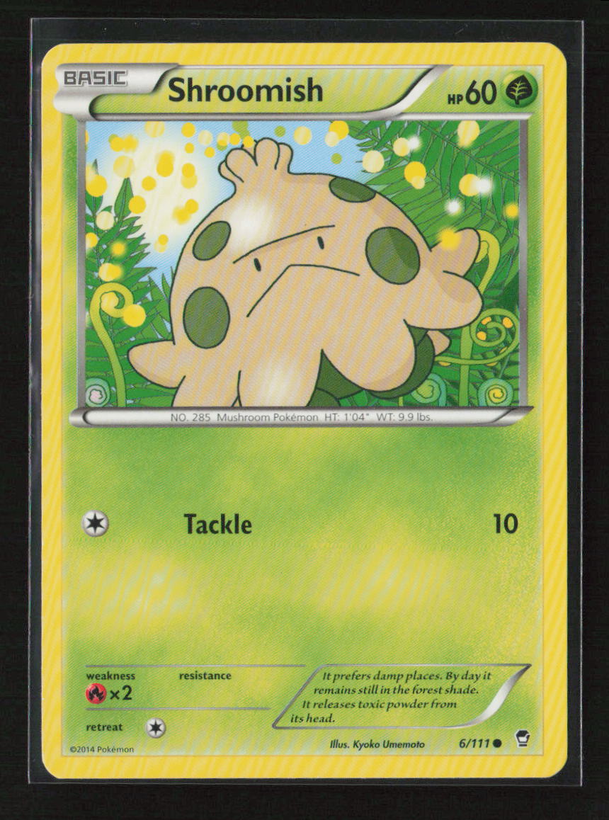 Shroomish Common XY - Furious Fists 6/111 LP