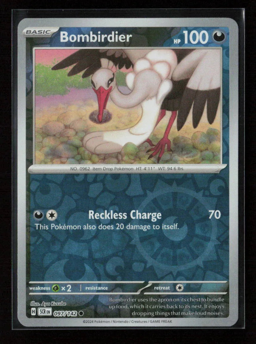 Bombirdier Common SV07: Stellar Crown 097/142 NM - Kang's Collectibles