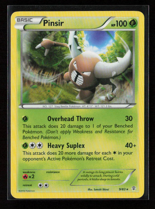 Pinsir Rare Generations 9/83 LP - Kang's Collectibles