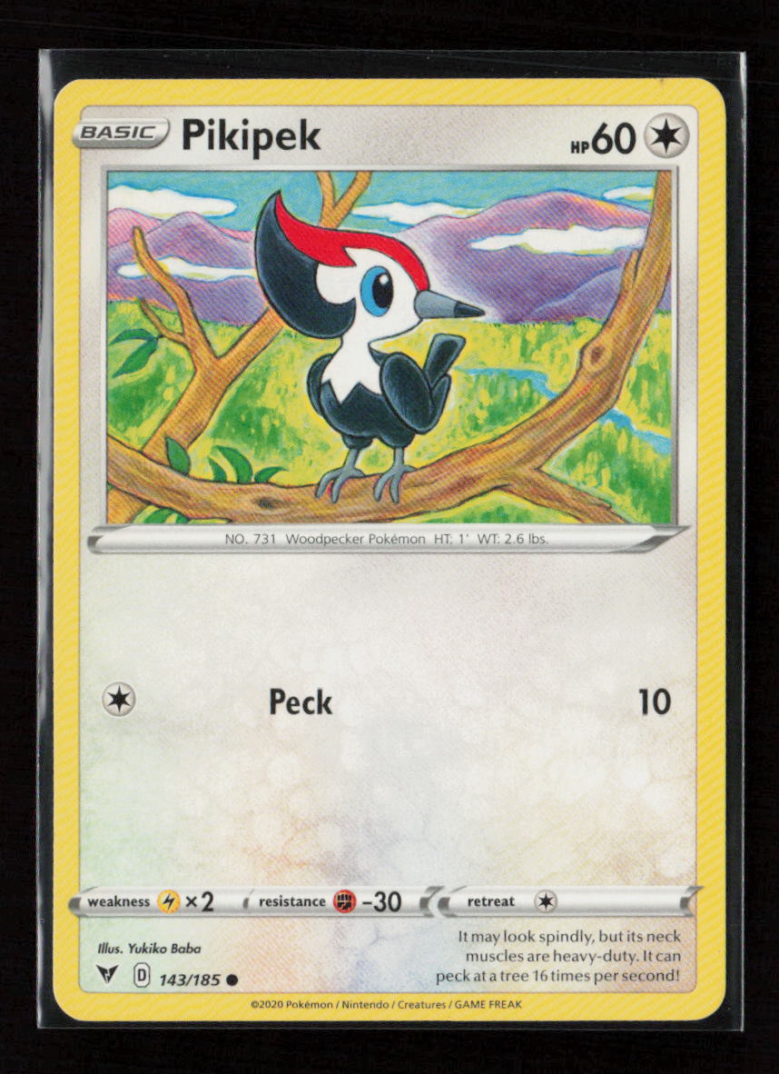 Pikipek Common SWSH04: Vivid Voltage 143/185 LP