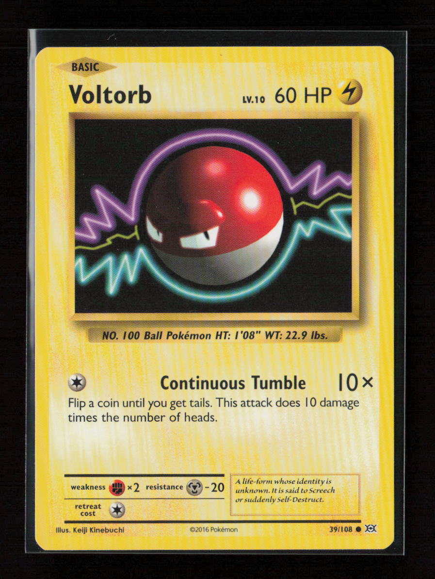 Voltorb Common XY - Evolutions 39/108 LP