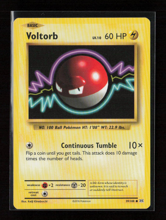 Voltorb Common XY - Evolutions 39/108 LP