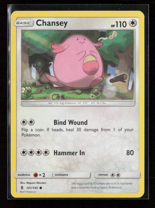 Chansey Common SM - Guardians Rising 101/145 LP