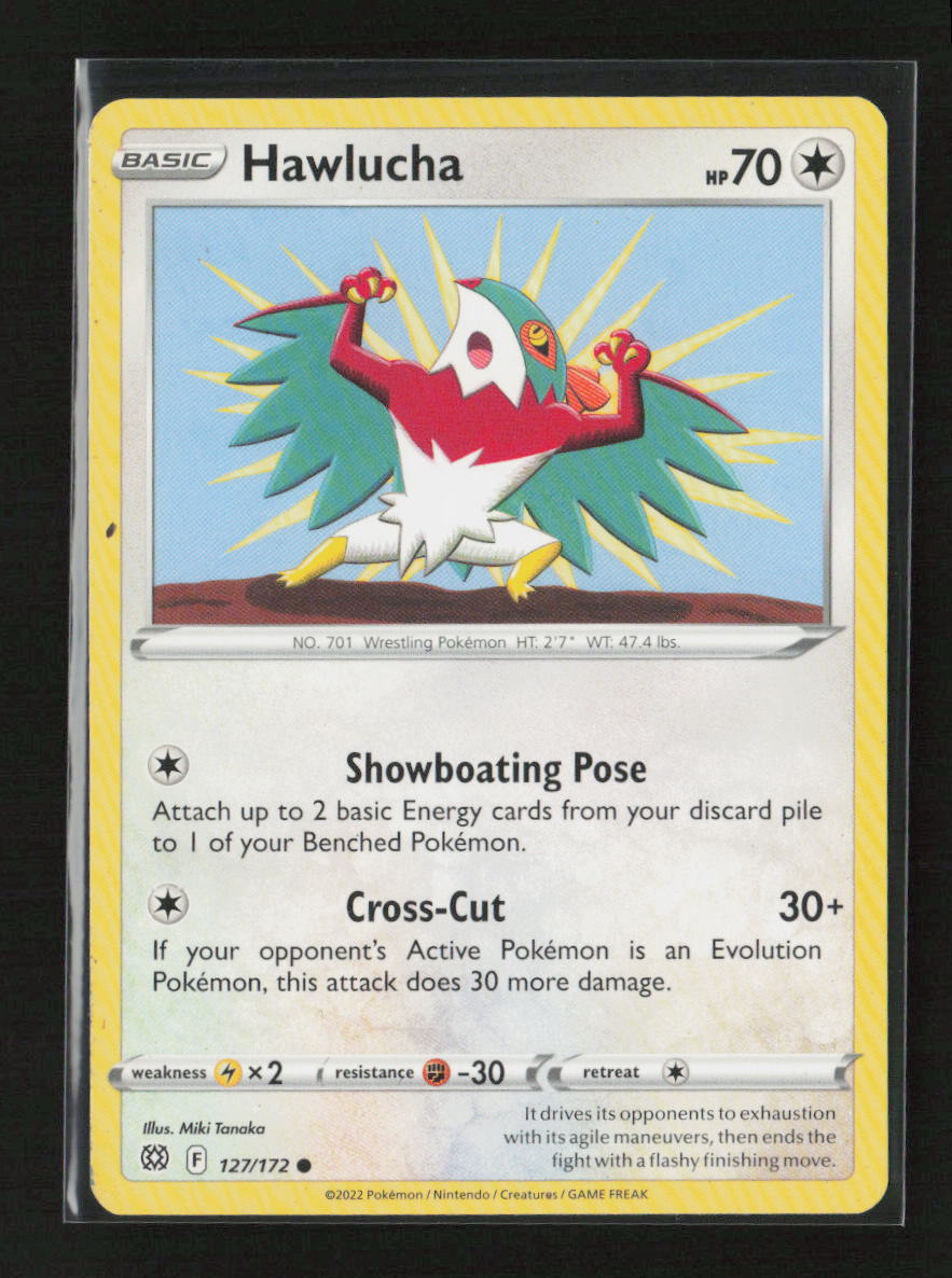 Hawlucha Common SWSH09: Brilliant Stars 127/172 LP