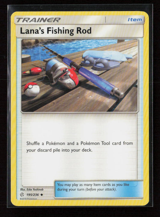 Lana's Fishing Rod Uncommon SM - Cosmic Eclipse 195/236 LP