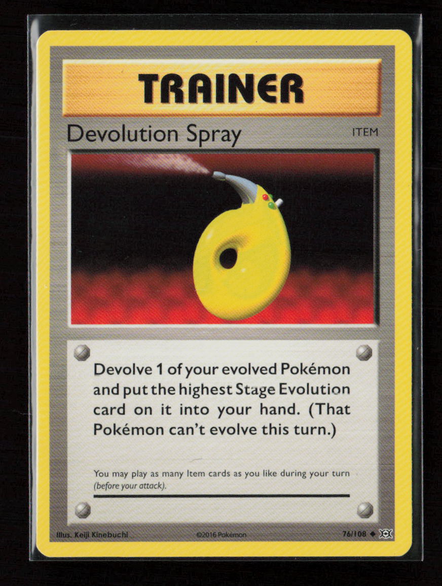 Devolution Spray Uncommon XY - Evolutions 76/108 LP