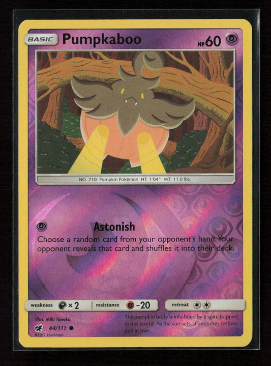 Pumpkaboo Common SM - Crimson Invasion 44/111 LP - Kang's Collectibles