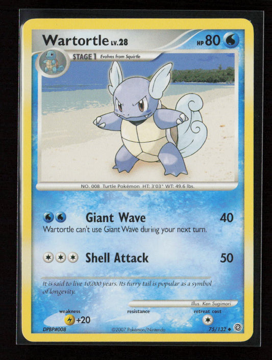 Wartortle Uncommon Secret Wonders 75/132 LP