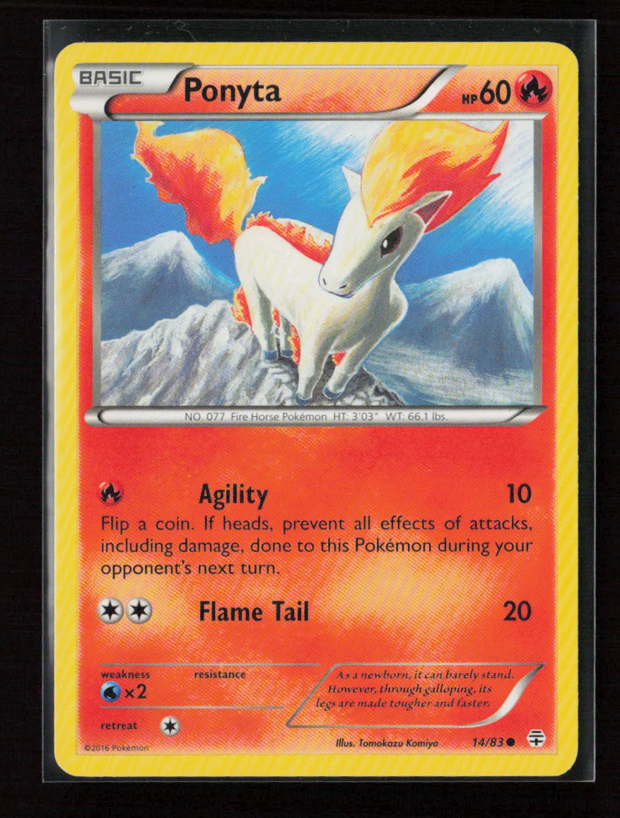 Ponyta Common Generations 14/83 LP