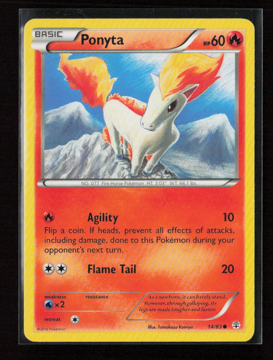 Ponyta Common Generations 14/83 LP