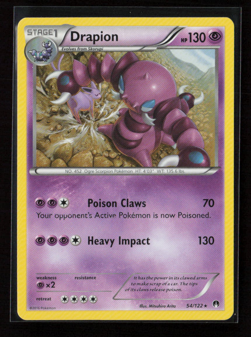 Drapion Rare XY - BREAKpoint 54/122 LP