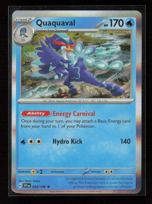 Quaquaval Rare SV01: Scarlet & Violet Base Set 054/198 NM - Kang's Collectibles