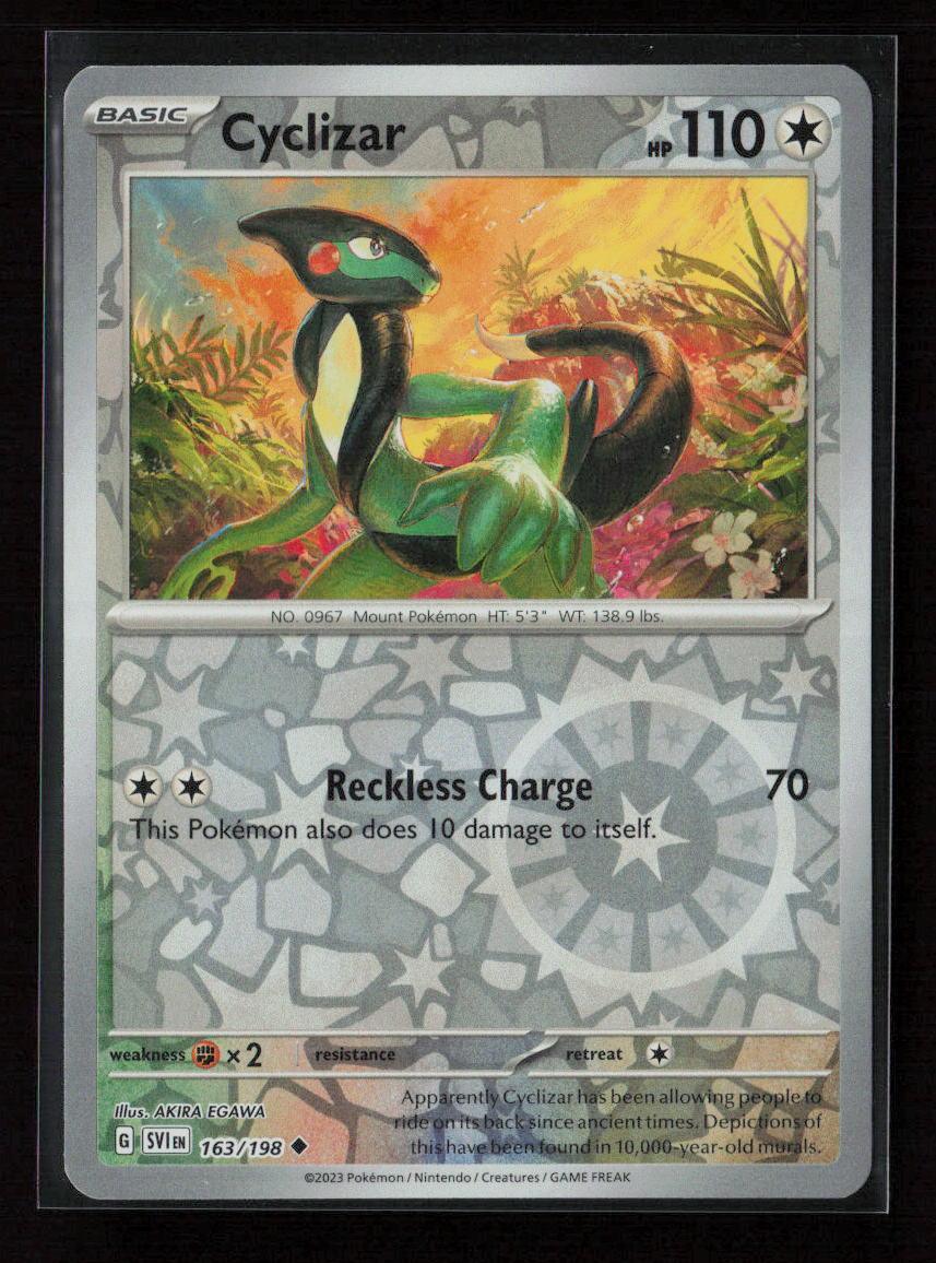 Cyclizar - Uncommon SV01: Scarlet & Violet Base Set 163/198 NM - Kang's Collectibles