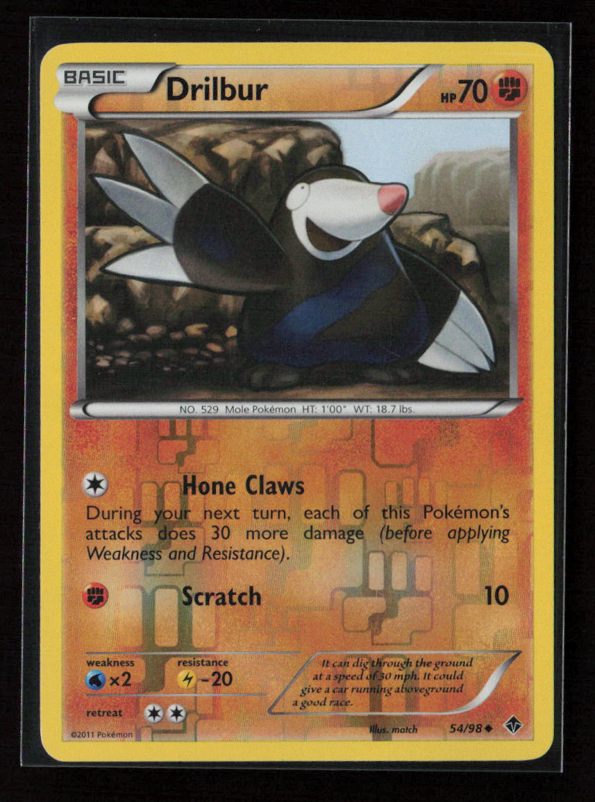 Drilbur (54) Uncommon Emerging Powers 54/98 LP