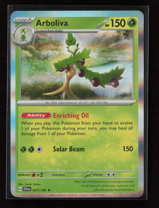 Arboliva Rare SV01: Scarlet & Violet Base Set 023/198 NM - Kang's Collectibles