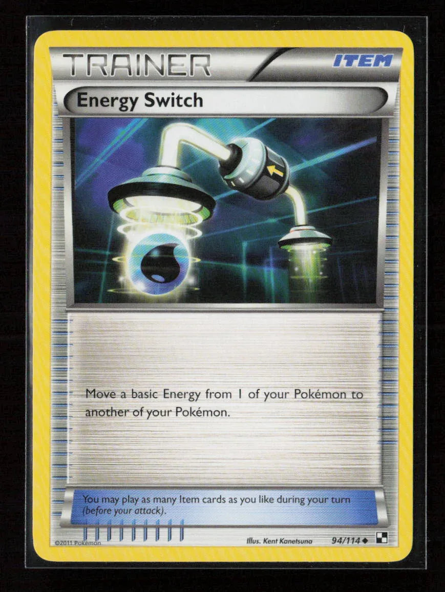 Energy Switch Uncommon Black and White 94/114 NM - Kang's Collectibles