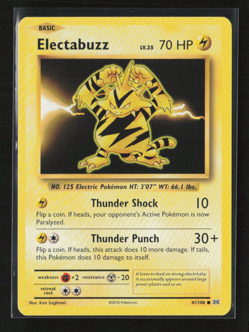 Electabuzz Common XY - Evolutions 41/108 LP