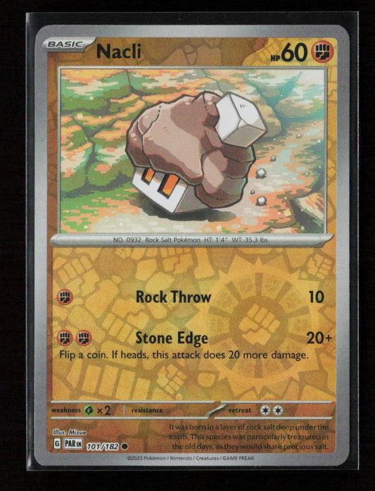 Nacli - Common SV04: Paradox Rift 101/182 NM - Kang's Collectibles