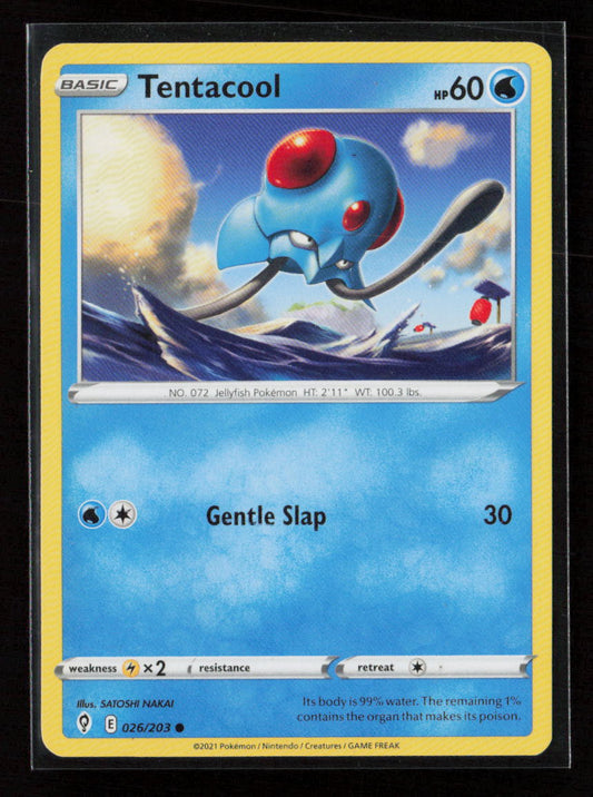 Tentacool Common SWSH07: Evolving Skies 026/203 LP