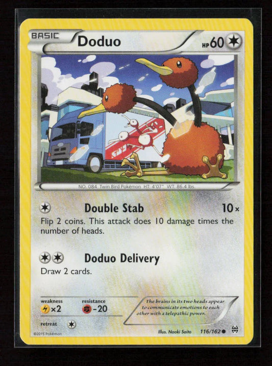 Doduo (116) Common XY - BREAKthrough 116/162 NM - Kang's Collectibles