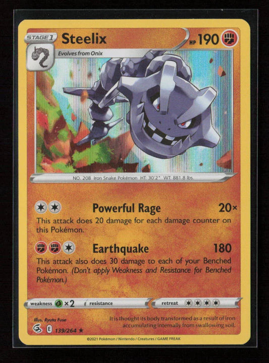 Steelix Rare Deck Exclusives 139/264 NM - Kang's Collectibles