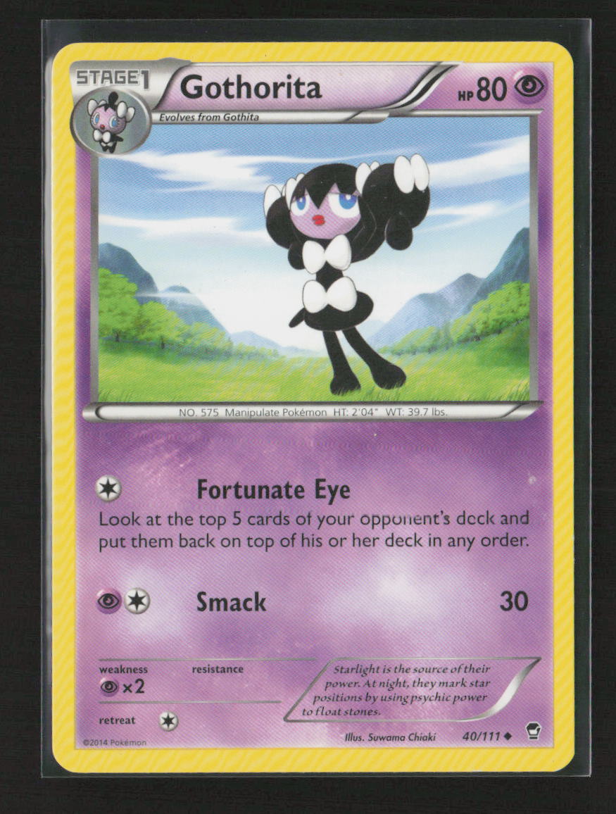 Gothorita Uncommon XY - Furious Fists 40/111 MP