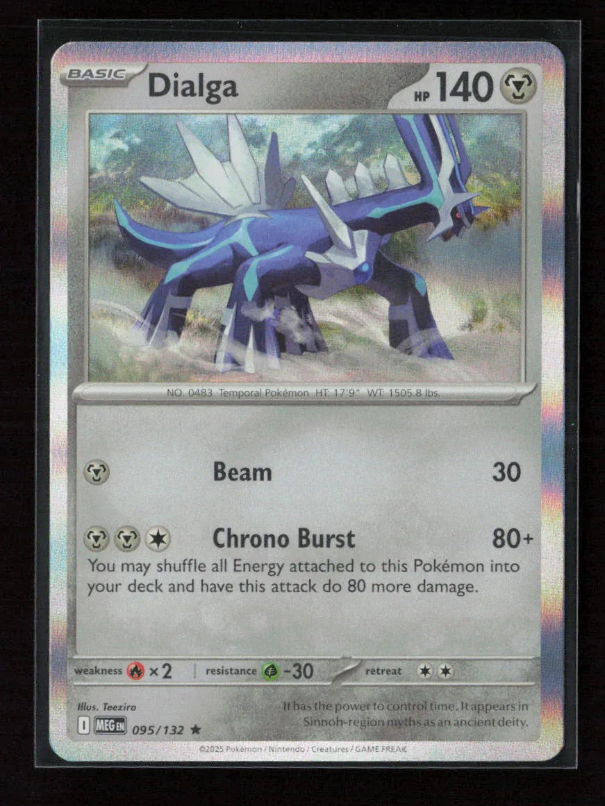 Dialga Rare ME01: Mega Evolution 095/132 NM - Kang's Collectibles