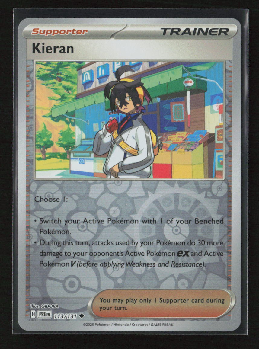Kieran - Uncommon SV: Prismatic Evolutions 113/131 NM
