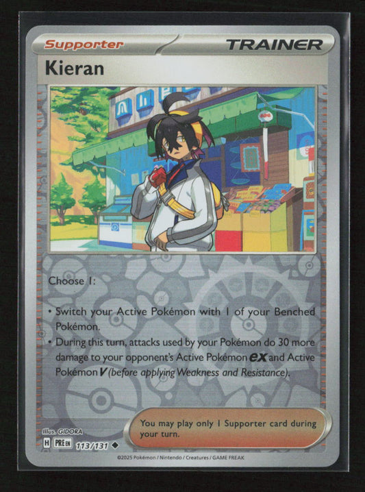 Kieran - Uncommon SV: Prismatic Evolutions 113/131 NM