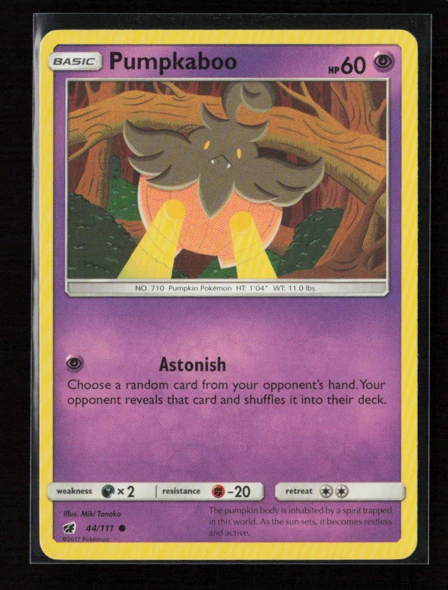 Pumpkaboo Common SM - Crimson Invasion 44/111 LP - Kang's Collectibles