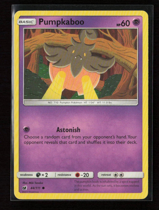 Pumpkaboo Common SM - Crimson Invasion 44/111 LP - Kang's Collectibles