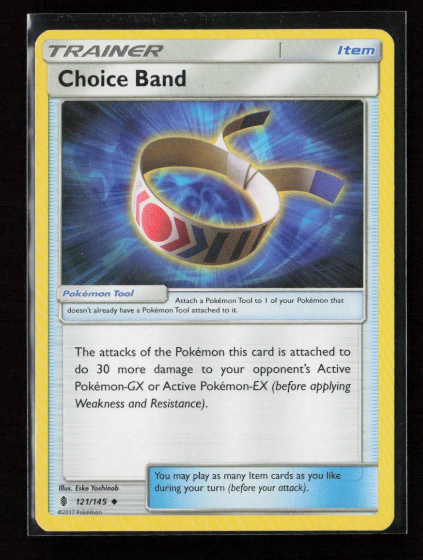 Choice Band Uncommon SM - Guardians Rising 121/145 NM - Kang's Collectibles