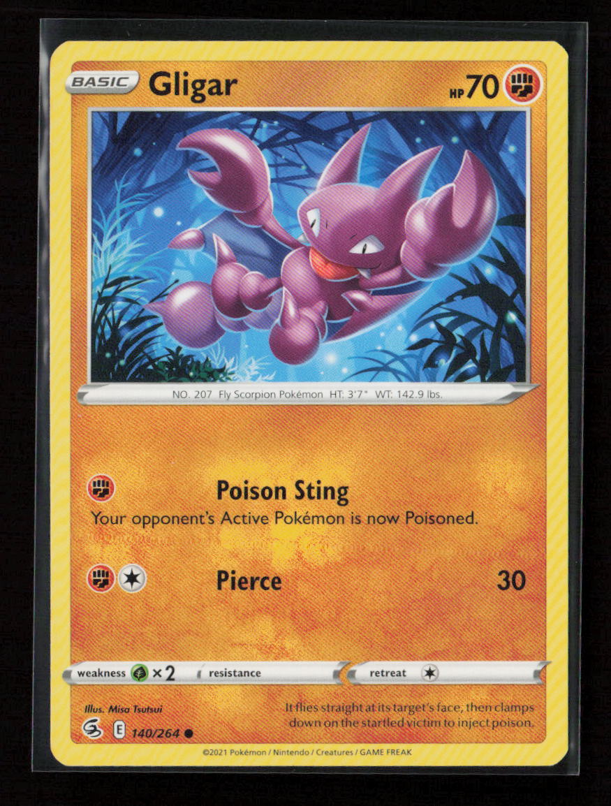 Gligar Common SWSH08: Fusion Strike 140/264 LP