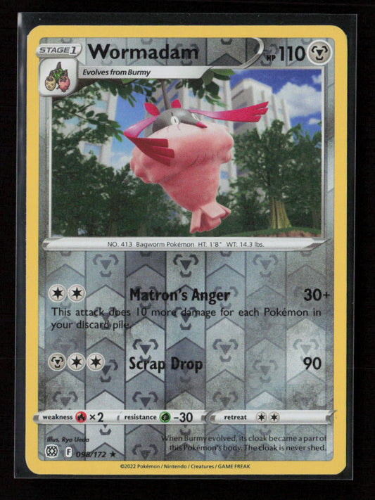 Wormadam (98) Rare SWSH09: Brilliant Stars 098/172 NM