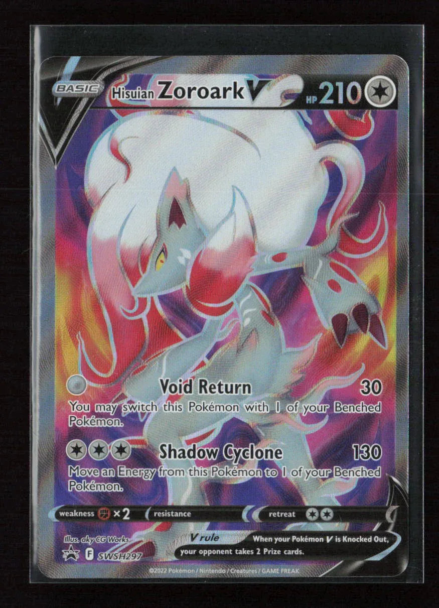 Hisuian Zoroark V - Promo SWSH: Sword & Shield Promo Cards SWSH297 NM