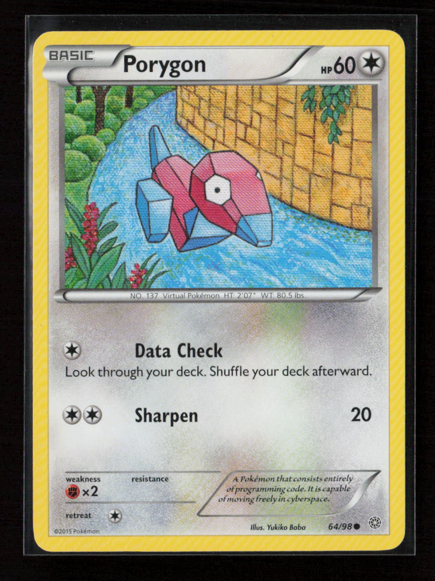 Porygon Common XY - Ancient Origins 64/98 LP