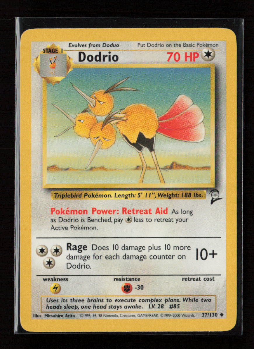 Dodrio Uncommon Base Set 2 037/130 LP