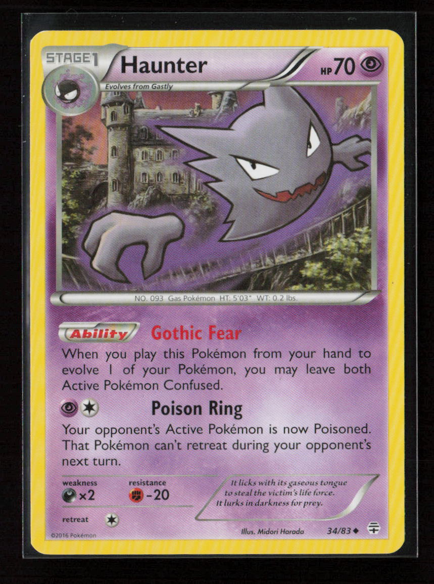 Haunter Uncommon Generations 34/83 LP
