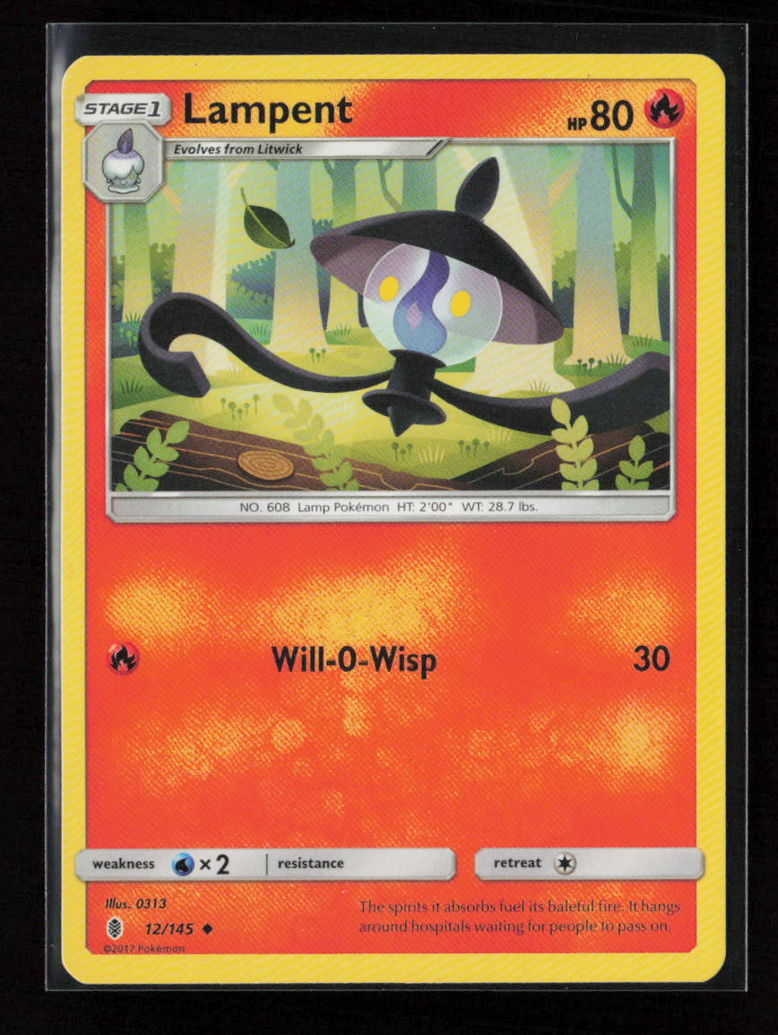 Lampent Uncommon SM - Guardians Rising 12/145 LP