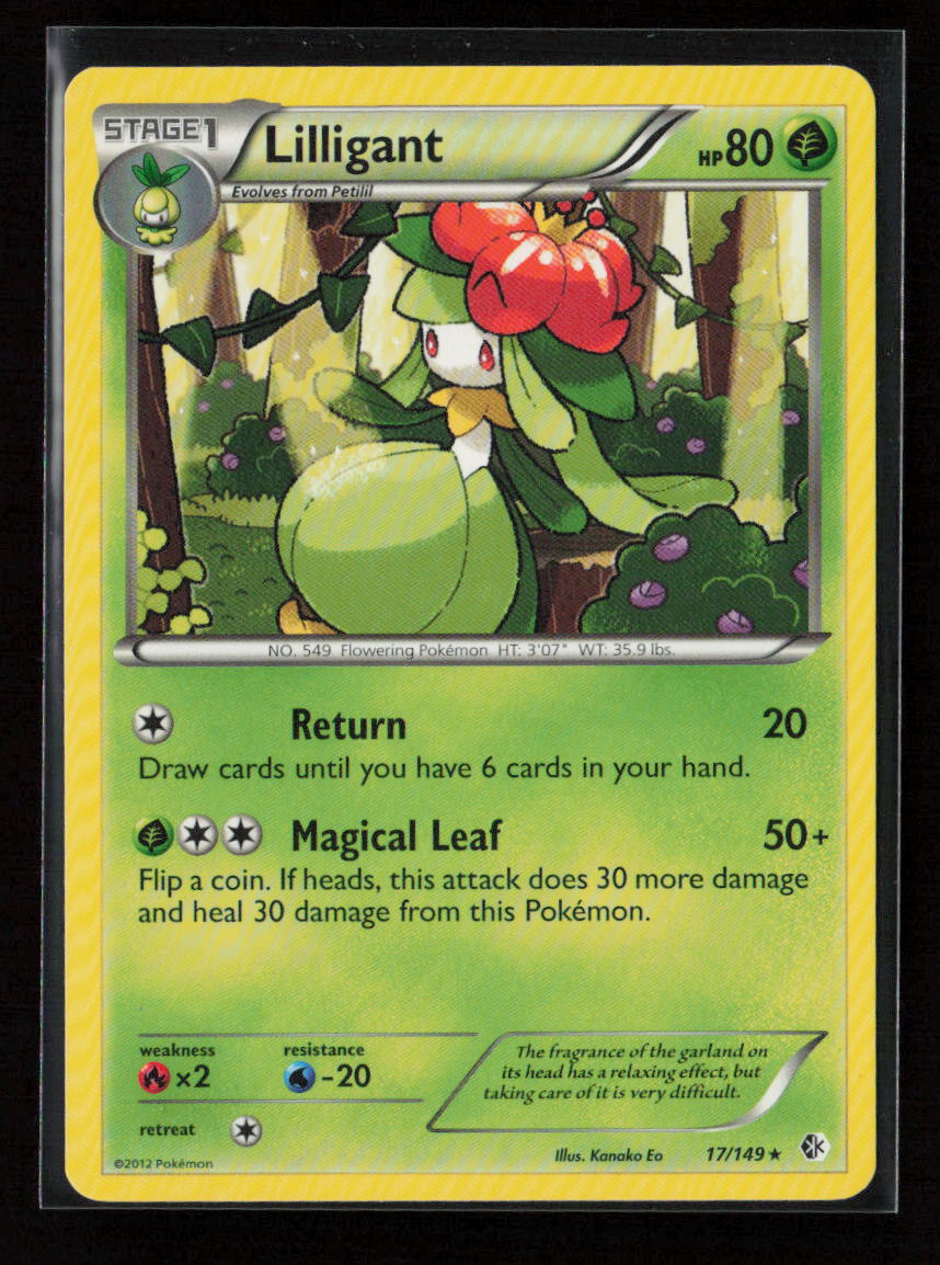 Lilligant Rare Boundaries Crossed 17/149 LP