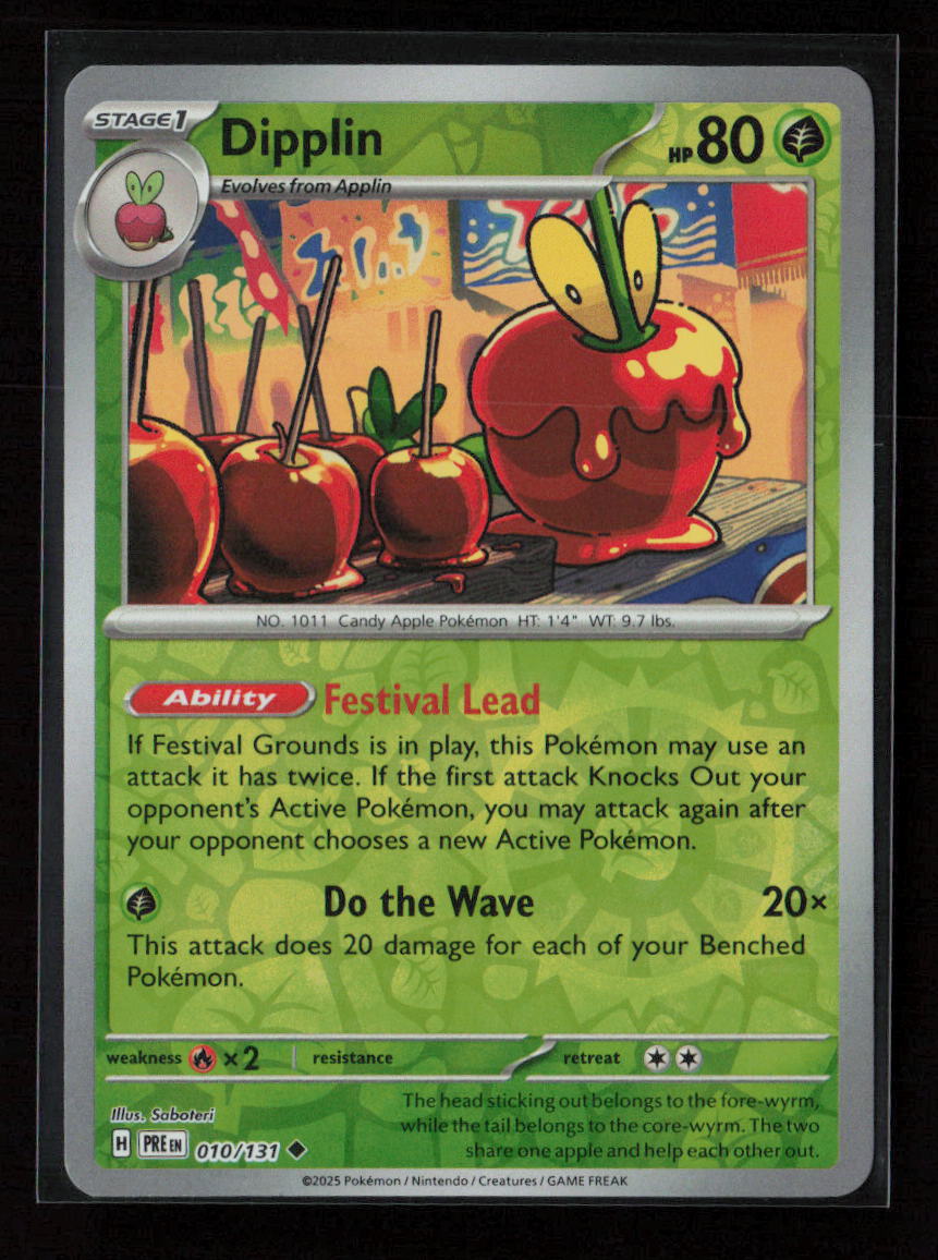 Dipplin Uncommon SV: Prismatic Evolutions 010/131 NM