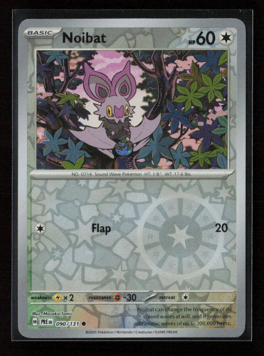 Noibat Common SV: Prismatic Evolutions 090/131 NM - Kang's Collectibles