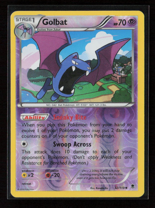 Golbat Uncommon XY - Phantom Forces 32/119 NM