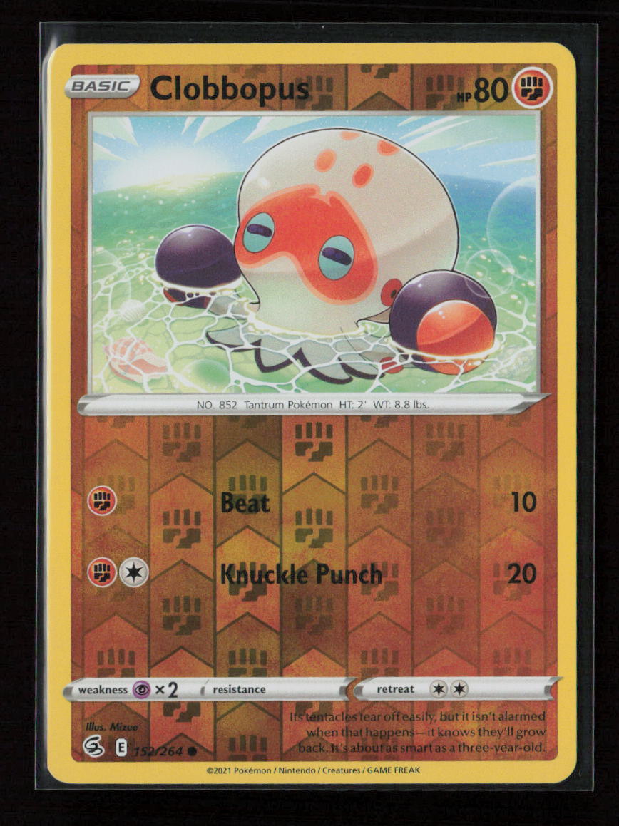 Clobbopus Common SWSH08: Fusion Strike 152/264 NM