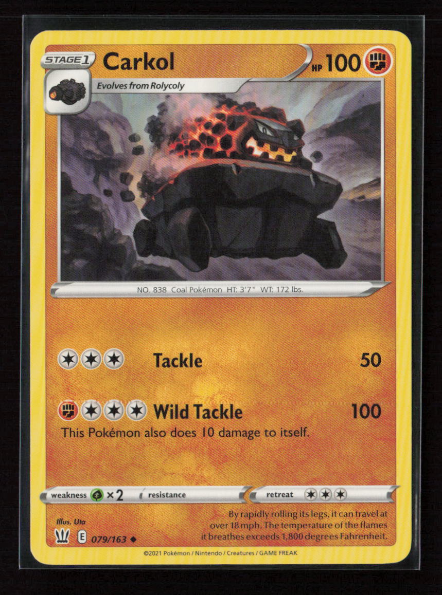 Carkol Uncommon SWSH05: Battle Styles 079/163 LP